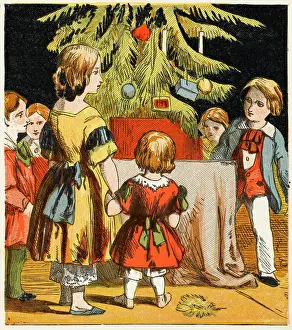 Xmas Tree in Action 1867