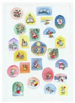 Advent: Xmas in the woods advent inner to match Image 10797040