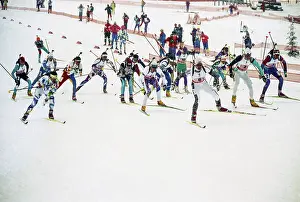 Biathlon: XVI Olympic Winter Games