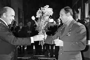 Oslo: Y.A. Gagarin and V.F. Bykovsky visit Norway