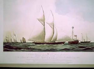 Egeria: Yacht Egeria under sail