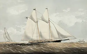 C1861: The yacht Maria 216 tons: modelled by R.L. Stevens Esq. buil