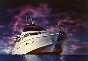 Robin Adler: Yacht model for Arenco