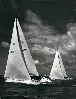 Saga: Yachts in Admiral's Cup at Cowes, Isle of Wight