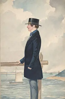 Dighton: A Yachtsman, 1806?65, Watercolor over graphite
