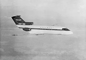 Preobrazhensky: Yakovlev Yak-40 aircraft, 1968