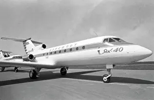 Preobrazhensky: Yakovlev Yak-40 aircraft, 1971