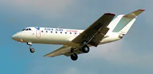 Approach: Yakovlev Yak-40 LZ-DOM