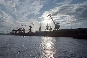 Yakutsk: Yakutsk river port, 1996
