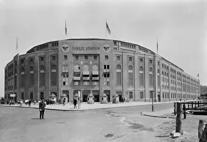 Ballpark: Yankee Stadium in the 1920s. It was built