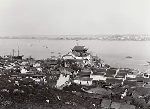 Wuhan: Yanztze River view, possibly Hanyang, modern Wuhan, China