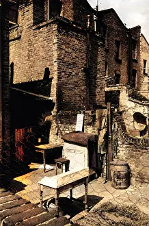 Margaret Monck: Back Yard in St John's Wood, London