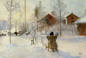 Yule: The Front Yard and the Wash House