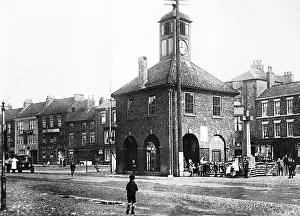 Yarm: Yarm Town Hall probably 1920s