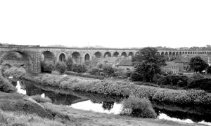 C1955: Yarm, the Viaduct c1955