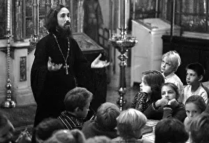 Conducting: Yaroslavl. Lessons in Sunday school, 1990