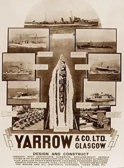Yarrow: Yarrow & Co. Ltd poster early 1900s