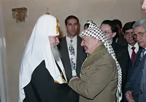 Palestinian: Yasser Arafat visits Russia
