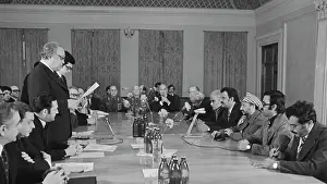 Solidarity: Yasser Arafat visits the USSR
