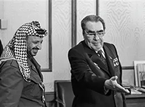 Presidium: Yasser Arafat visits USSR