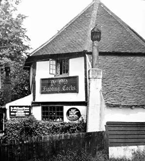 Cocks: Ye Old Fighting Cocks pub, St Albans