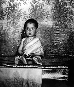 Worshipped: The two year old Holy Lama, Mongolia