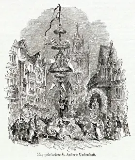 Maypole: The Year of the Poets -- Maypole, St Andrew Undershaft