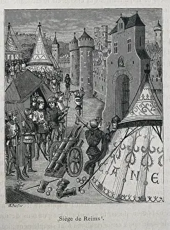 1312: Hundred Years War. Siege of Reims by King Edward