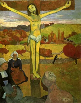 Breton: The Yellow Christ, by Gauguin