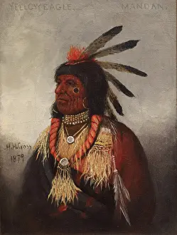 Mandan: Yellow Eagle by Henry Cross, Denver Art Museum