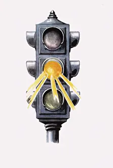Flashing: Yellow Light
