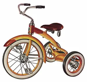 Plaything: Yellow Tricycle