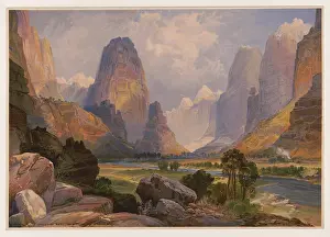 Moran: Yellowstone National Park, 19th C