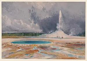 Geyser: Yellowstone National Park, 19th C