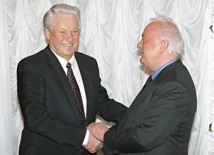 Participation: Yeltsin meets Shevardnadze