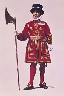 Malcolm Greensmith Collection: Yeoman Warder of the Tower of London