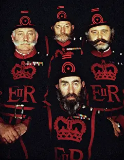 900th: Four Yeoman Warders of the Tower of London