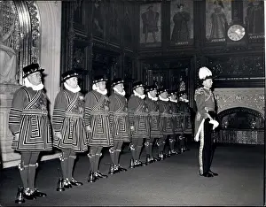 Yeomen: Yeomen of the Guard searching vaults, Westminster