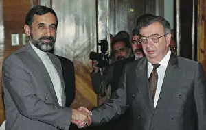 Akbar: Yevgeny Primakov meets with Akbar Velayati