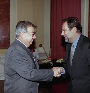 Primakov: Yevgeny Primakov visits Austria