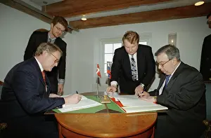 Niels: Yevgeny Primakov visits Denmark