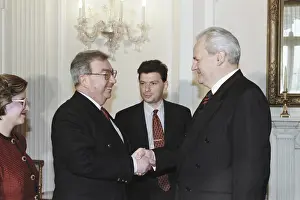 Primakov: Yevgeny Primakov visits Yugoslavia