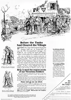 Estaminet: YMCA appeal for more huts on Western Front, WW1