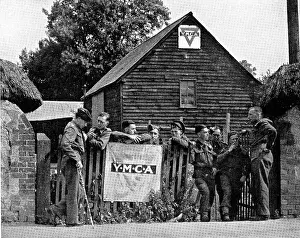 Canteens: Y.M.C.A. Canteen in Wiltshire