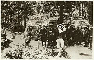 Canteens: Y.M.C.A canteen in WWI