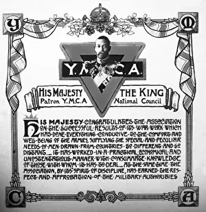 YMCA Message from the King during WW1