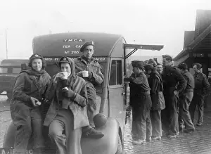 Comradery: YMCA TEA CAR