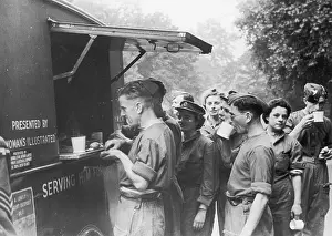 Comradery: YMCA TEA CAR