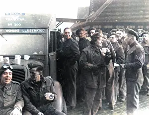 Barnaby (colourised): YMCA TEA CAR