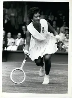 Ramirez: Yola Ramirez in tennis match at Wimbledon
